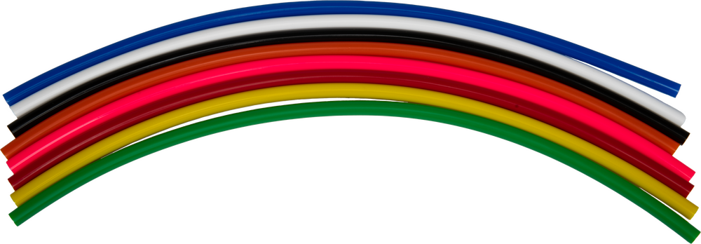 FIRE POWER GAS CAP VENT HOSE 18" MULTI-COLOR 50/PK