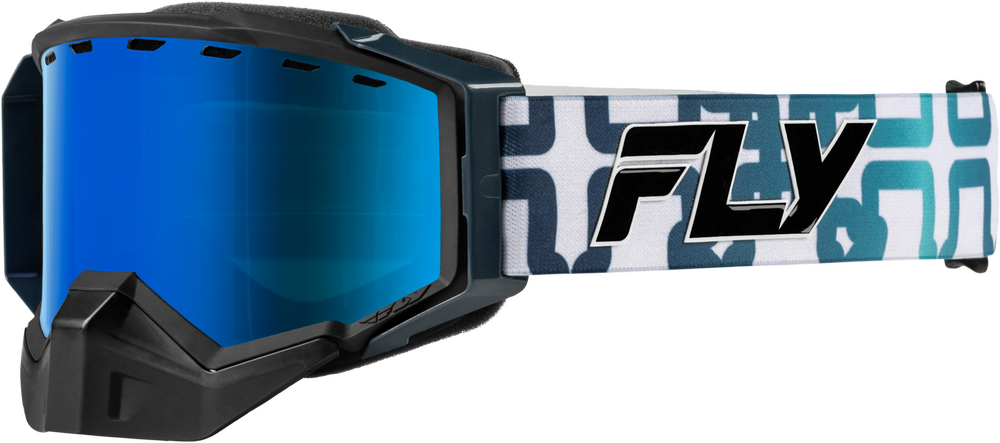 Fly Racing Zone Snow Goggles (2027) — Blue/White