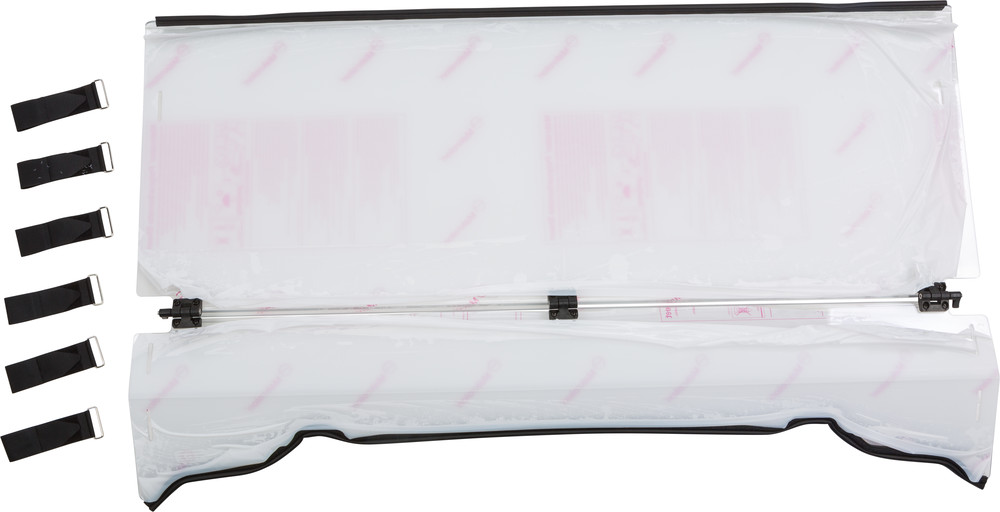 OPEN TRAIL FOLDING WINDSHIELD