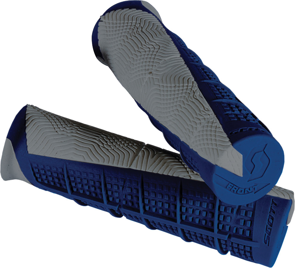 SCOTT DEUCE ATV GRIP (GREY/BLUE)