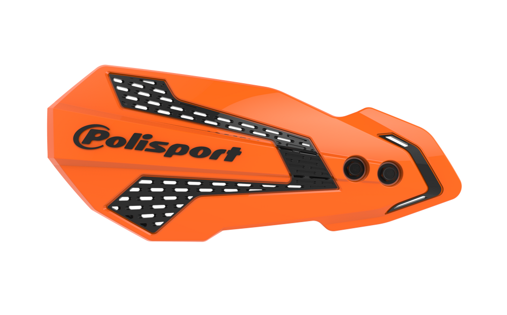 POLISPORT MX FLOW HANDGUARDS ORANGE/BLACK