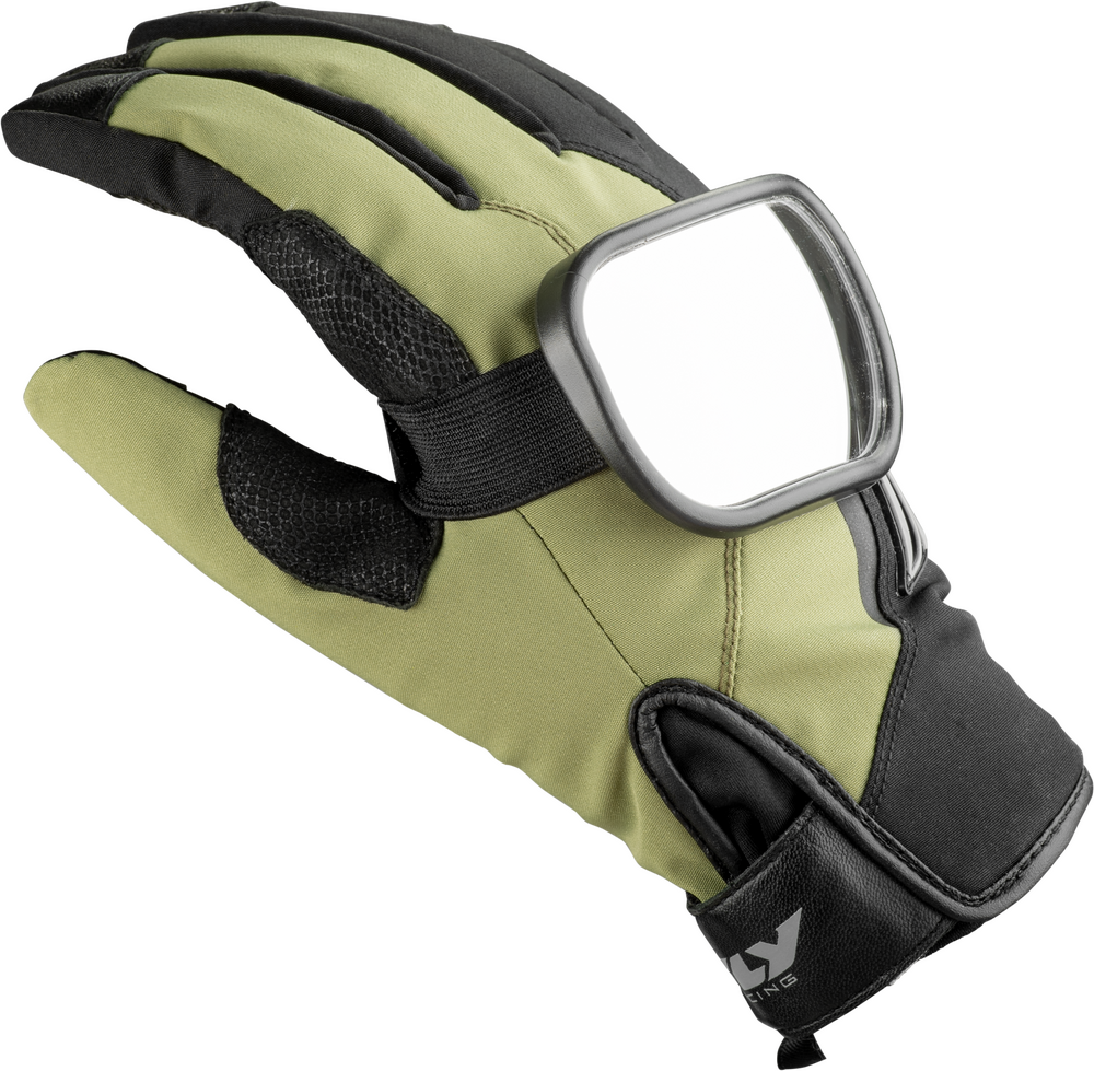 SP1 VELCRO GLOVE MIRROR OVAL
