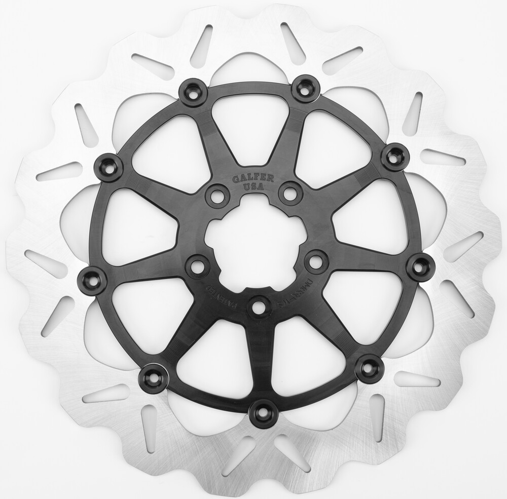 GBrakes ROTOR 13" FLOATING WAVE  FR BLACK