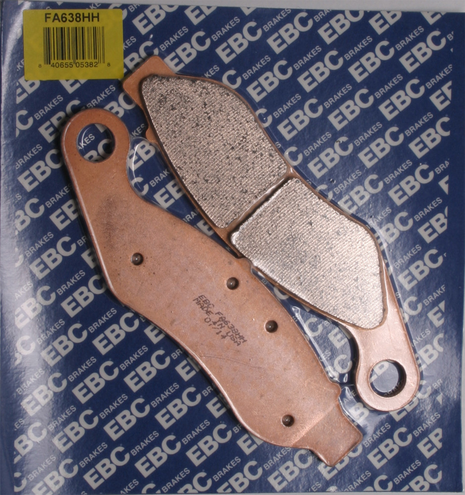 EBC FA638HH Double-H Sintered Front Brake Pads For Harley Trike 2014-2018