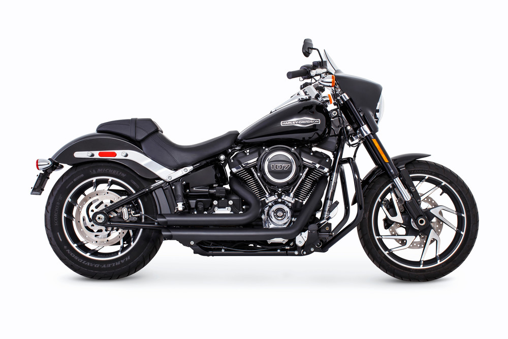 Freedom Amendment Slash Black M8 Softail