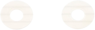 Bolt Semi-Transparent Nylon Washer 5x14mm 10/Pk