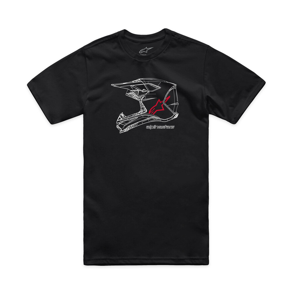 MX HELMET CSF TEE BLACK MD