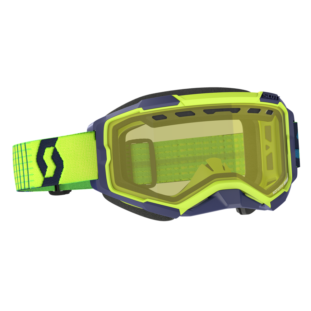 Scott Fury Goggle — Blue/Yellow