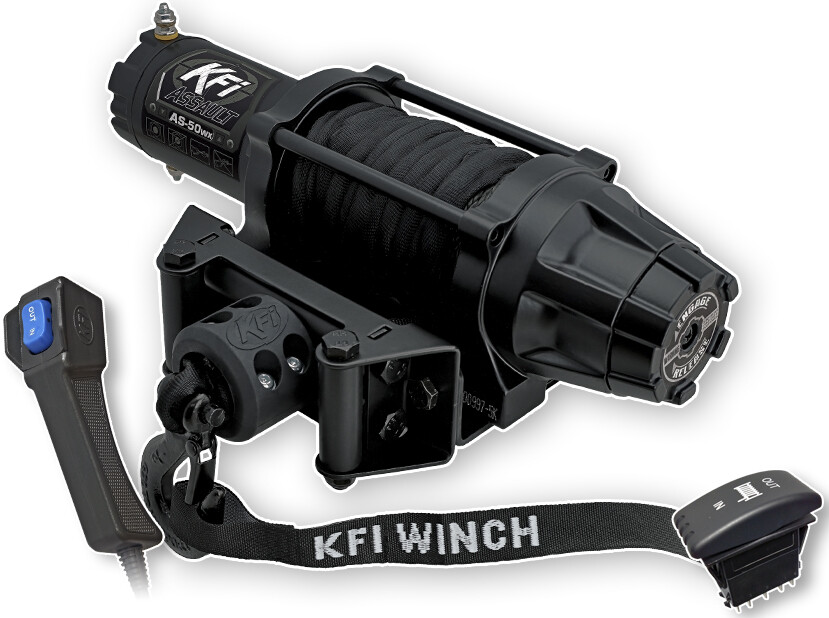 KFI 5000LB WIDE ASSAULT SERIES WINCH