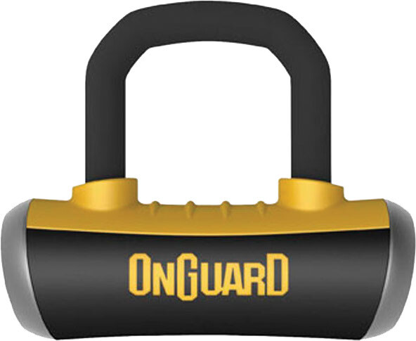 Onguard Boxer 8046 Disc Lock With Disc Reminder Black/Yellow