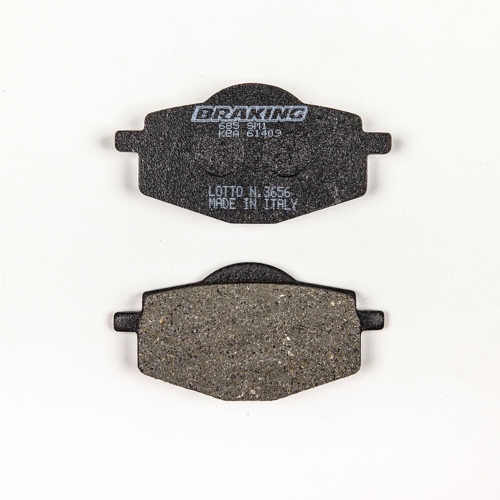 BRAKING BRAKE PAD SET SEMI-METALLIC