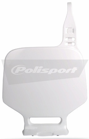 FRONT NUMBER PLATE WHITE
