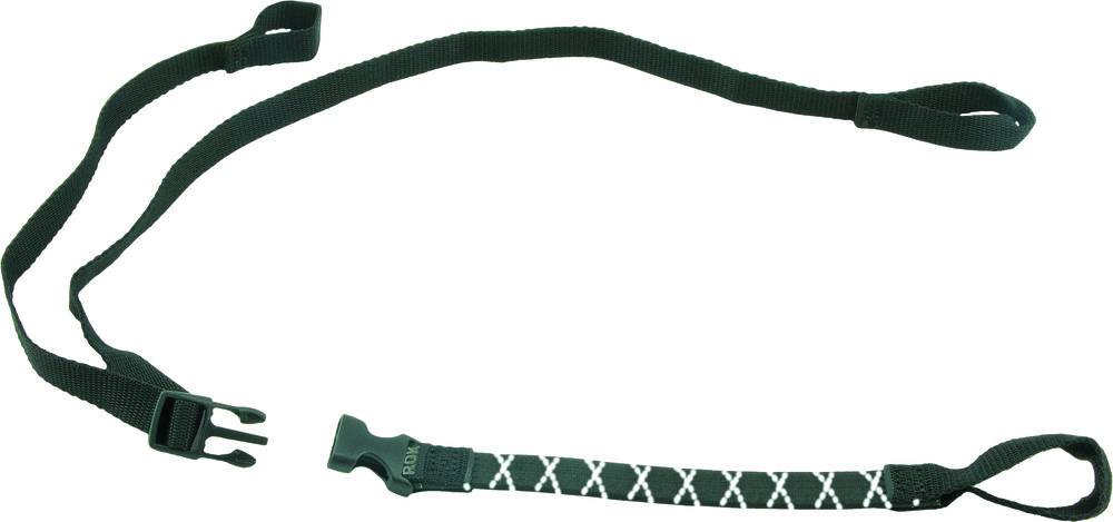PACK STRAP BLACK/REFLECTIVE 12"X42"X5/8"
