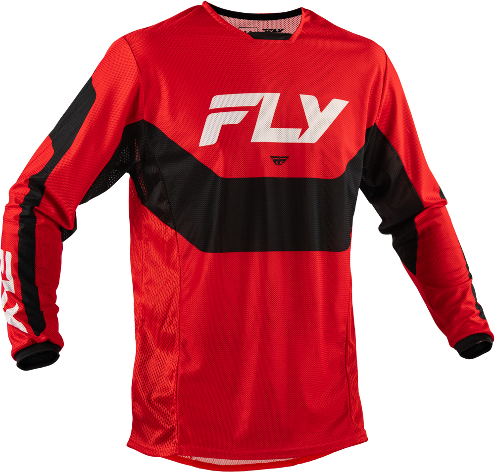 Fly Racing Kinetic Mesh Jersey (2026.5) — Red/Black/White