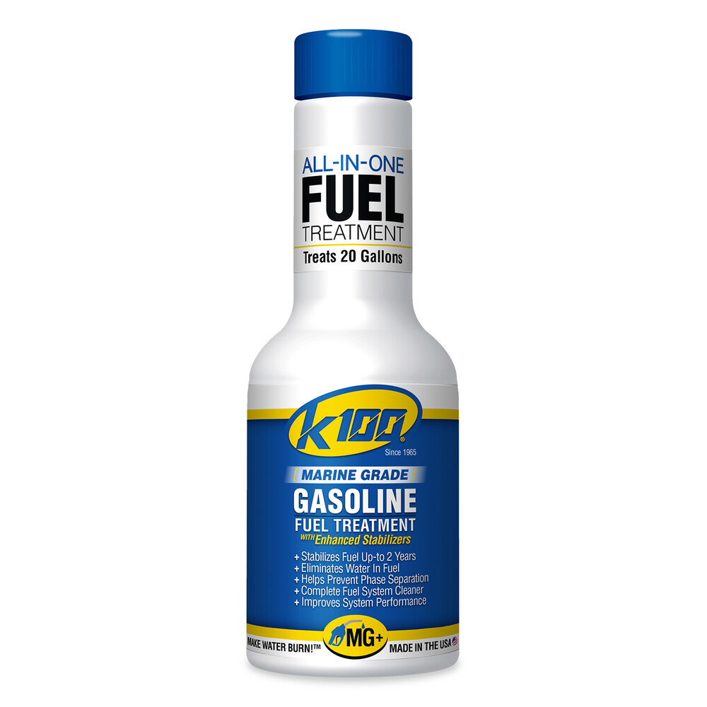 K100 Gas Treatment Marine 8 Oz (12/Case  Sold Ea)