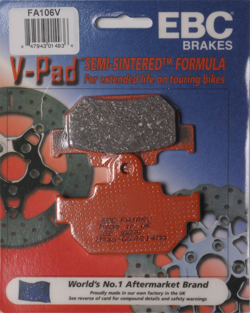 EBC FA106V Semi-Sintered Front Brake Pads