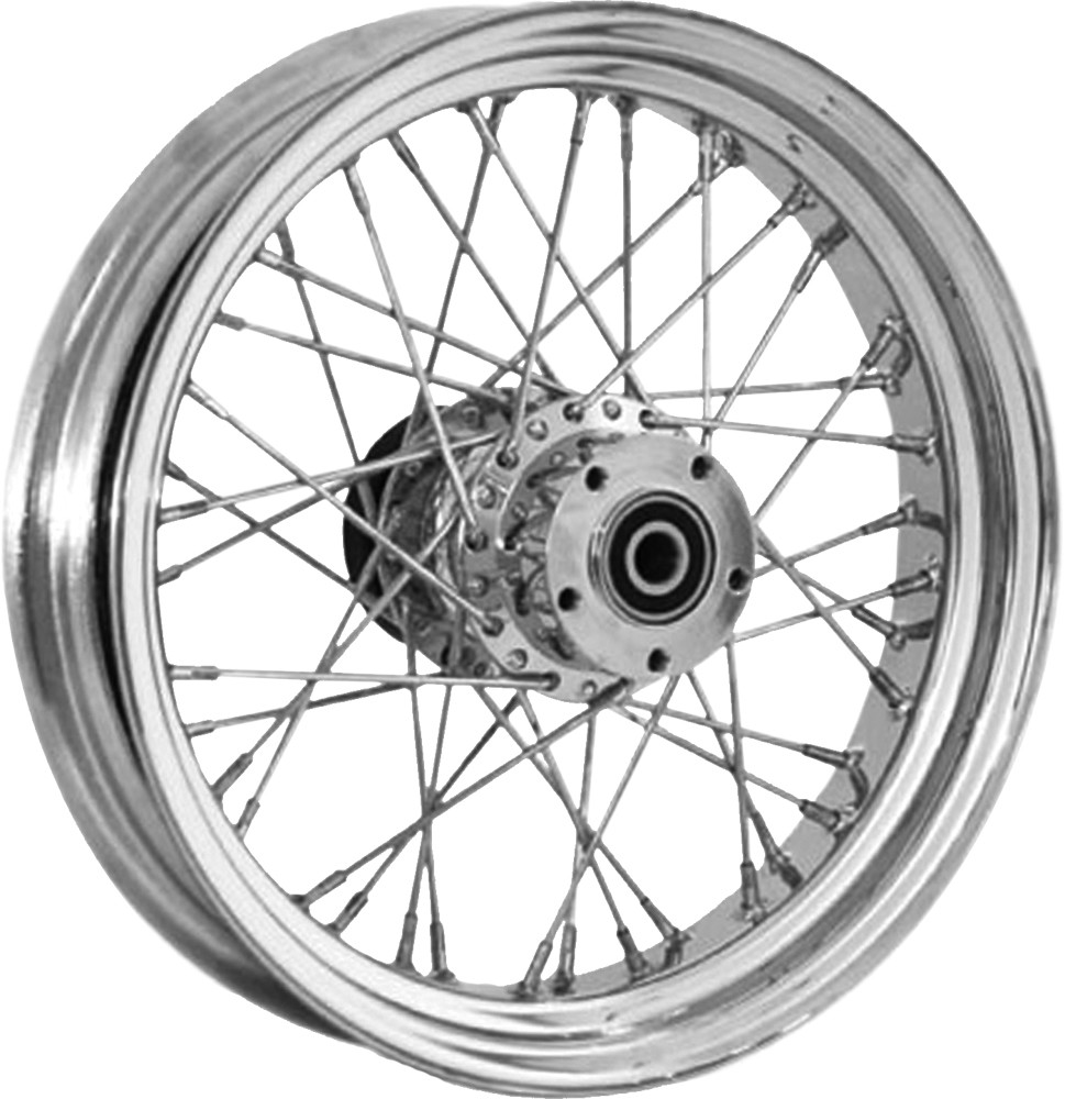 HARDDRIVE RR 40-SPK CHROME 16X3.5 BT/XL-HUB 3/4" AXL PRE 99