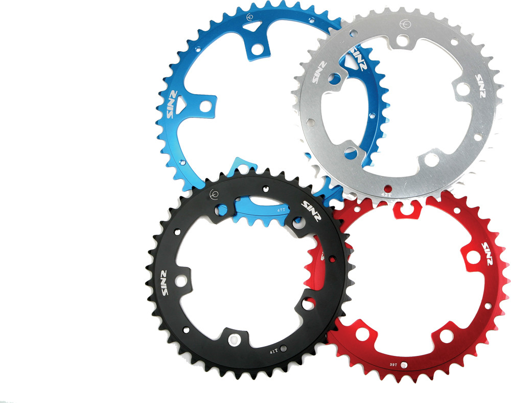 Sinz 5-Bolt Chain Ring Black 45 Too Th