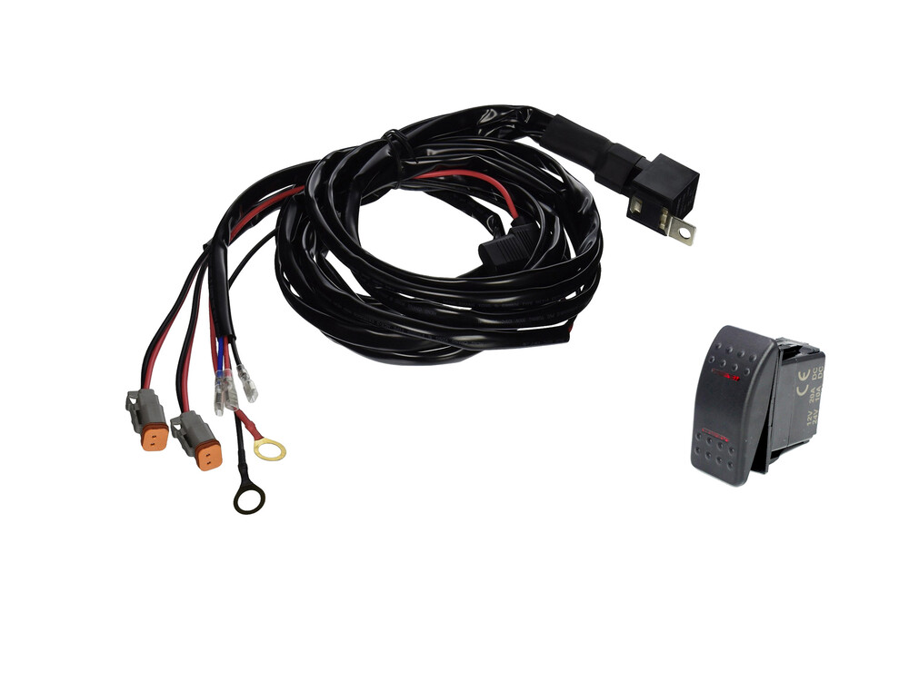 TIGER LIGHTS DUAL LIGHT HARNESS 2 PIN