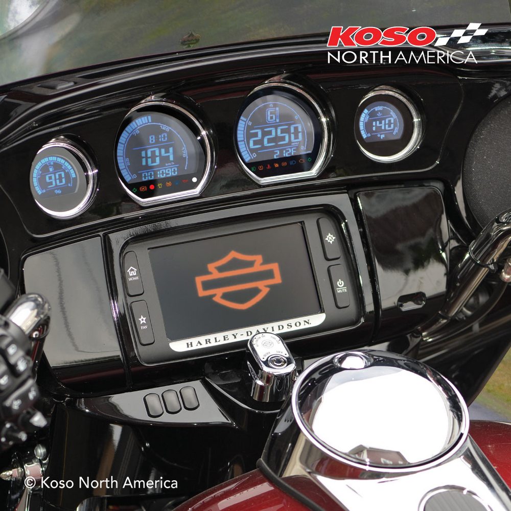 KOSO HD-03 SERIES GAUGE `14-23 FLH FLT