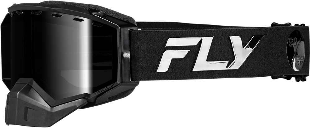 Fly Racing Zone Elite Snow Goggle — Black/Black