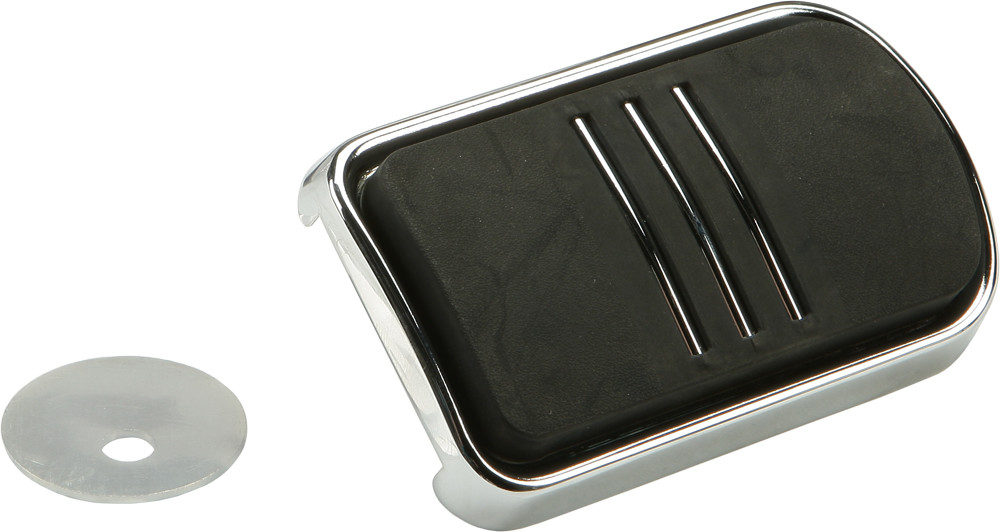 BRAKE PEDAL PAD CHROME FLT, FLST, FD