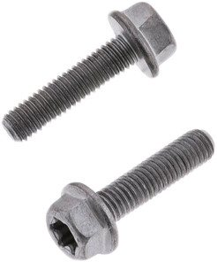 Bolt Euro Torx Flange Bolt 5x.08x20mm 10/Pk