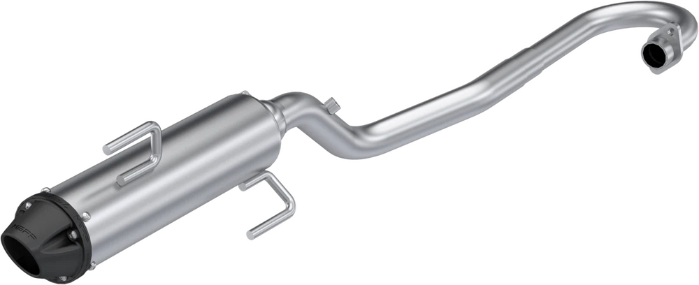Mbrp Single Slip-On System W/ 4" Performance Muffler Blk Tip