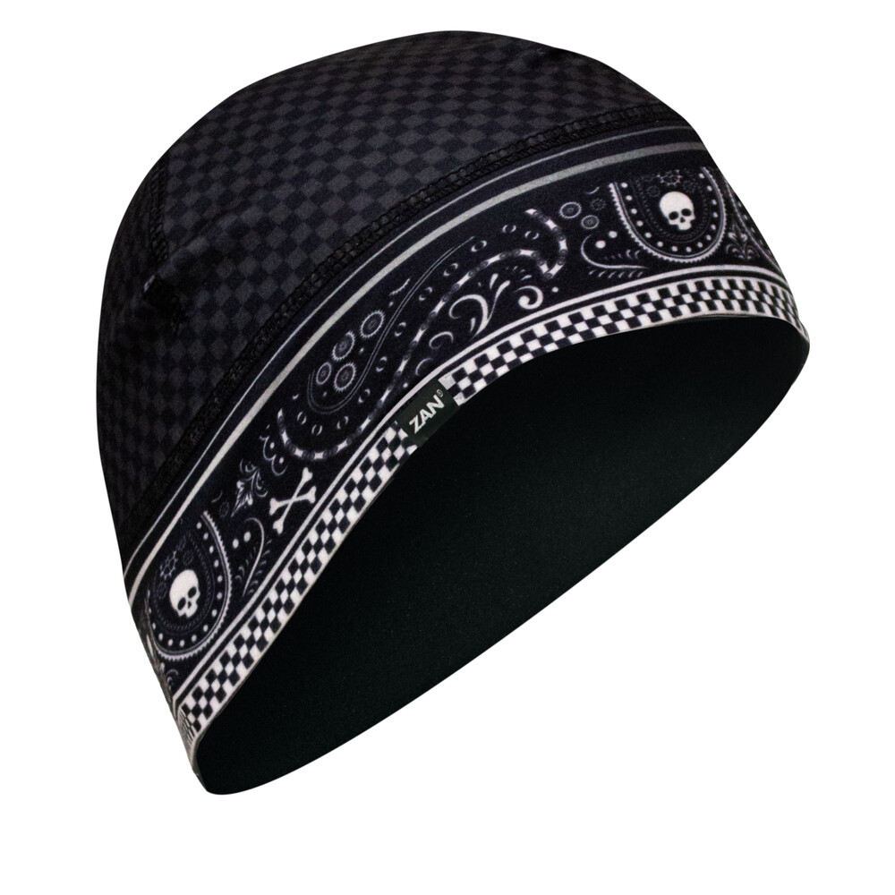 Zan Sportflex Helmet Liner/Beanie — Carbon