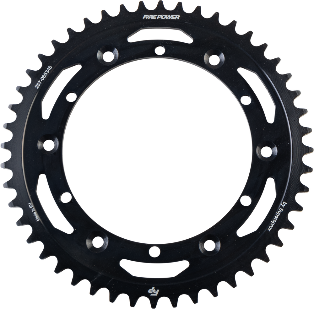 FIRE POWER REAR SPROCKET STEEL 48T BLK