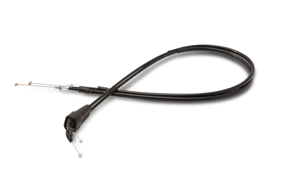 MOTION PRO BLACK VINYL THROTTLE CABLE PUSH-PULL  SET KTM/HUS