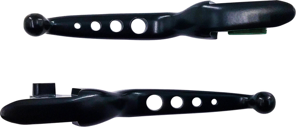 Harddrive 4 Hole Lever Set Black Softail 15-24 Cable