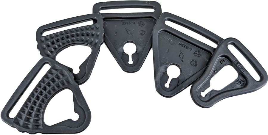 Pod KX 3.0 Strap Clip & Loop Set — Black