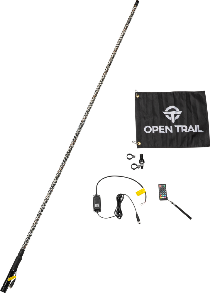 Open Trail 6 Foot Rgb Led Whip Flag