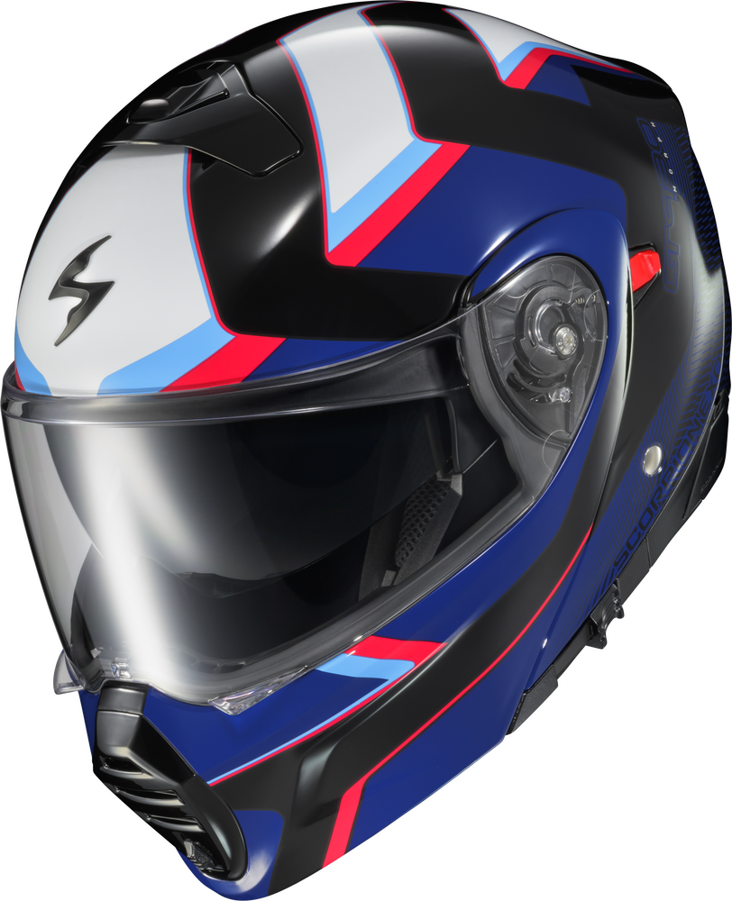 SCORPION EXO EXO-GT930 TRANSFORMER HELMET MORPH BLUE/RED MD