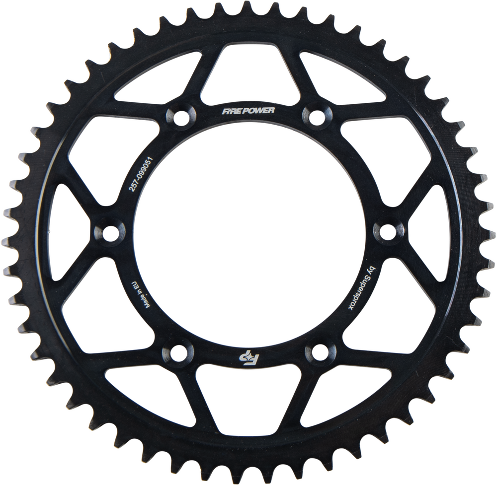 REAR SPROCKET STEEL 51T BLK
