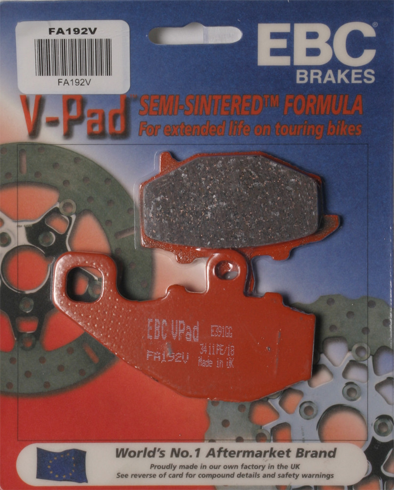 EBC FA192V Semi-Sintered Rear Brake Pads