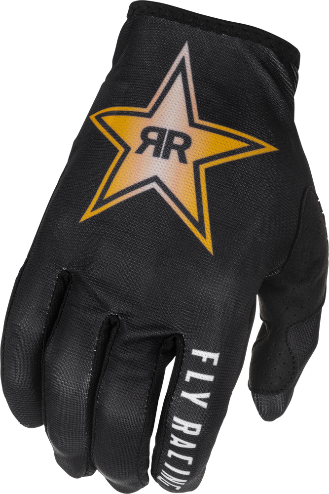 LITE ROCKSTAR GLOVES BLACK/GOLD 2X