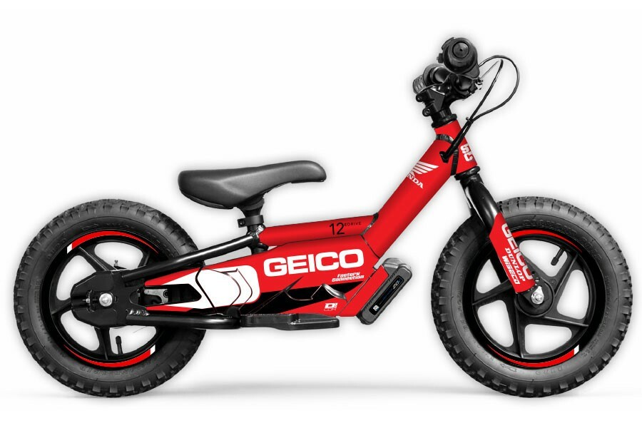 D-COR GRAPHIC KIT STACYC GEICO GRAPHIC KIT STACYC 12" & 16"