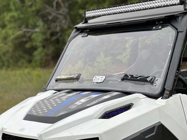 Seizmik Flip Up Windshield Kit Pol General