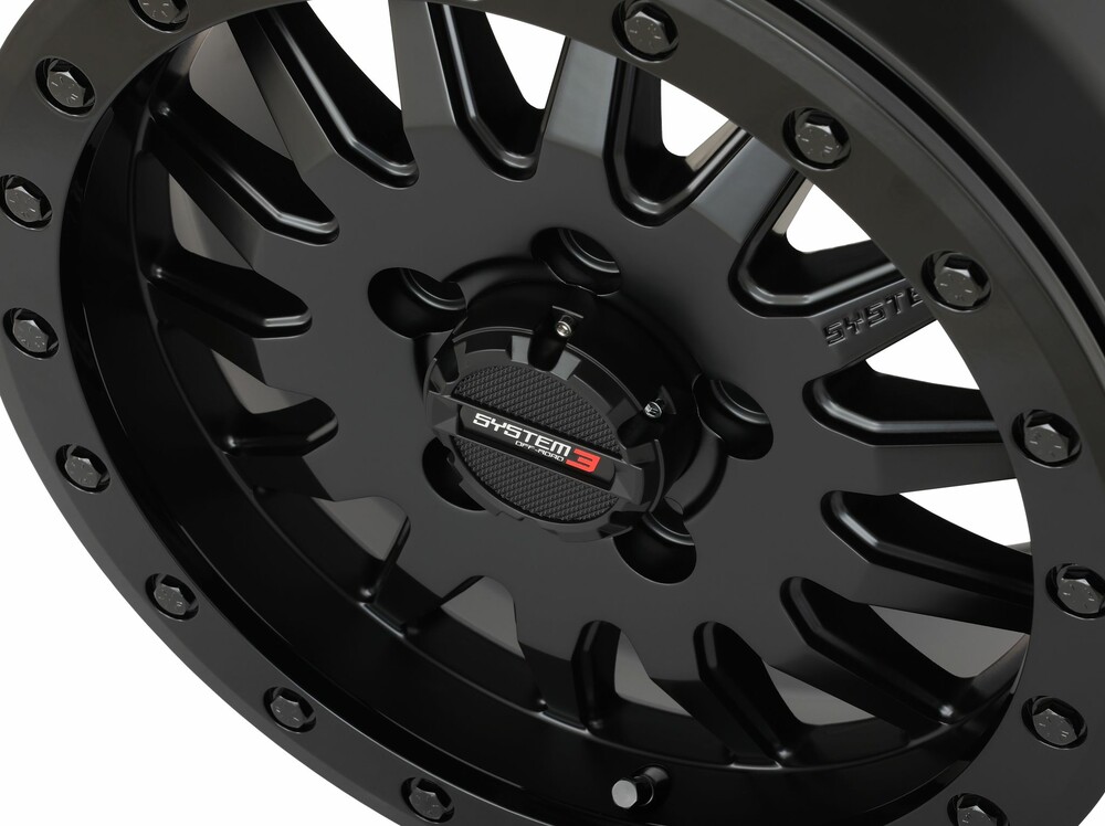 SYSTEM 3 SB8 WHEEL 15X7 5+2 (+38MM) 5/4.5 MATTE BLACK