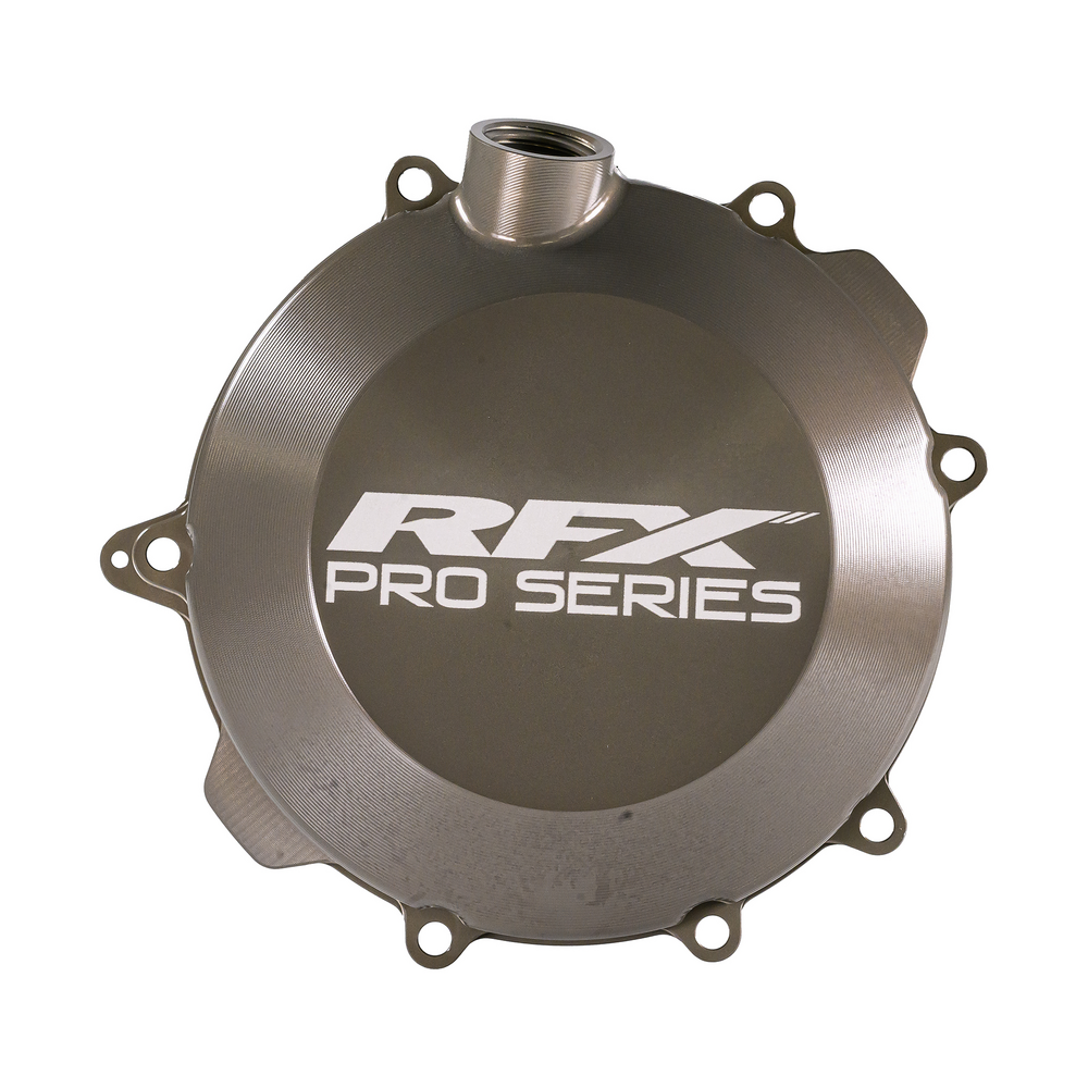 Rfx Clutch Cover Hard Ano Black Ktm/Husq/Gas