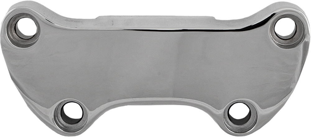 HARDDRIVE H-BAR CLAMP SMOOTH W/ SKIRT CHROME