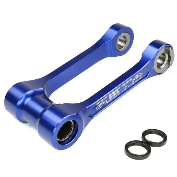 ZETA ADJUSTABLE LOWERING LINK YAM BLUE