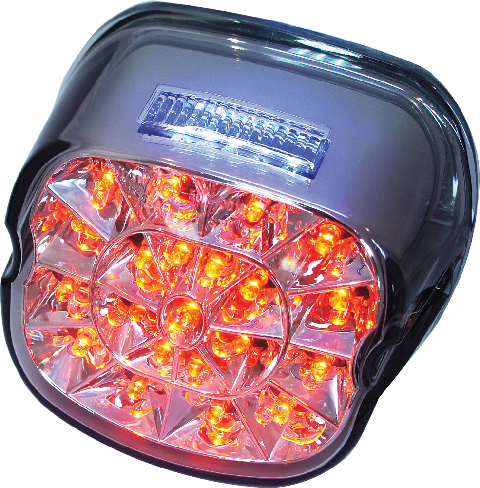 HARDDRIVE LAYDOWN LED TAILLIGHT SMOKED LENS
