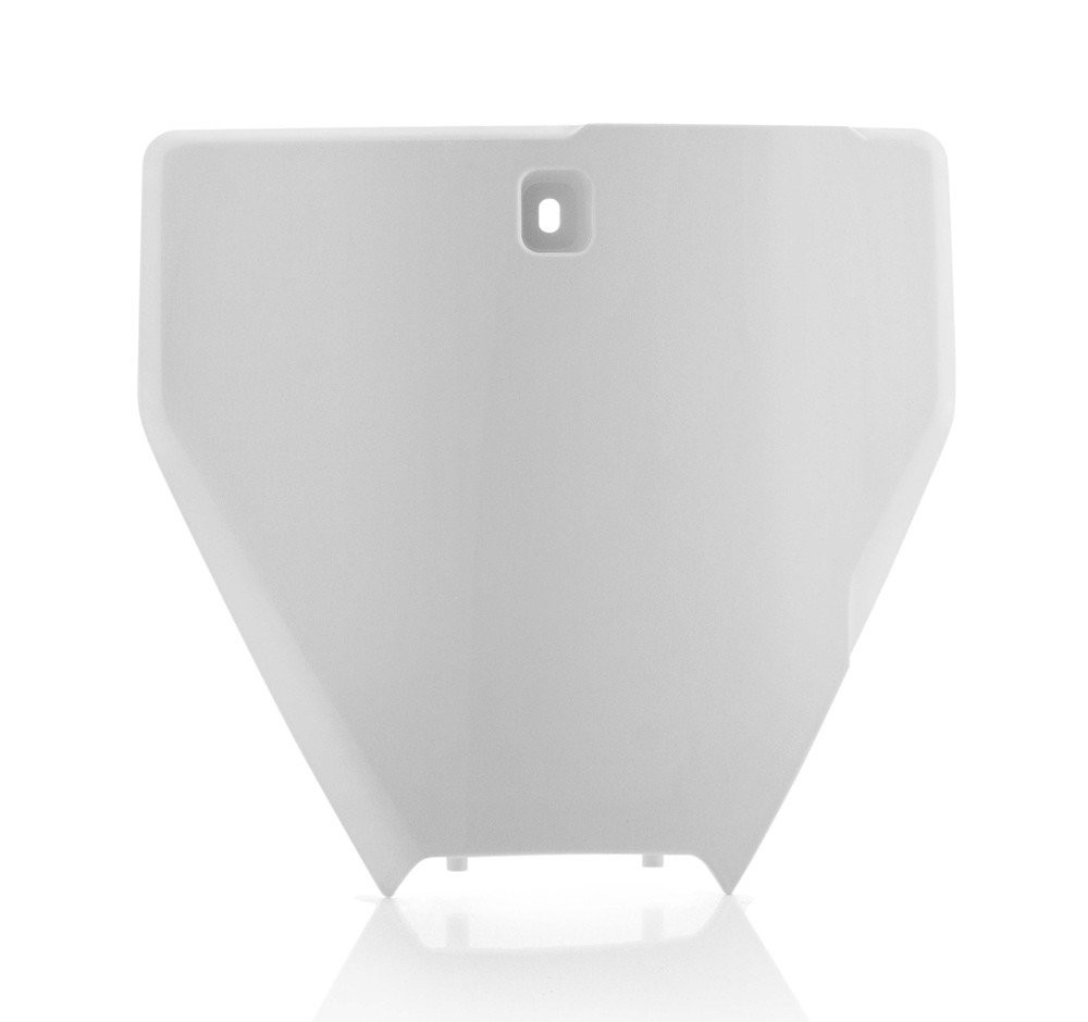 ACERBIS FRONT NUMBER PLATE WHITE