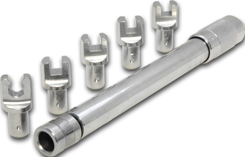 RK EXCEL ADJUSTABLE TORQUE SPOKE WRENCH COMPLETE KIT