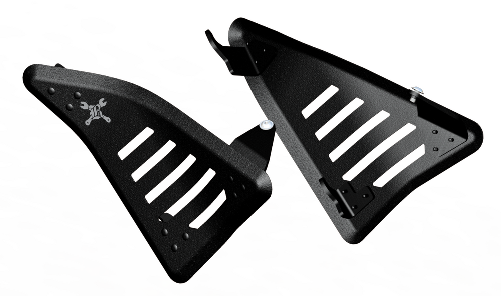 BURLY BRAND SLASH CUT SIDE CVR SET BLACK