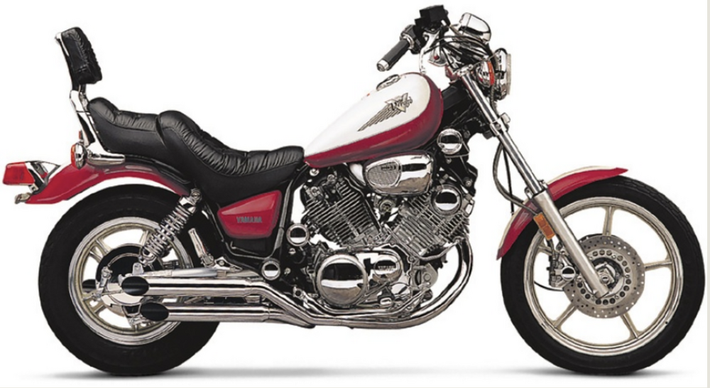 Cobra Blvd Slashcut Slip On Chrome Yam Virago 750/1100 84-99