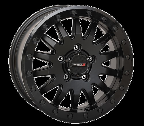 System 3 Sb8 Wheel 15x10 5+5 (0mm) 5/4.5 Matte Black